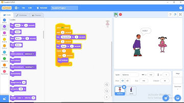 TWO SPRITES COMMUNICATE IN SCRATCH | latest computer videos | Latest IT videos | 2022