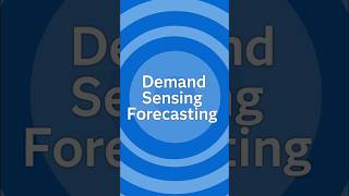 Demand Sensing Forecasting for Improved Accuracy #sassoftware