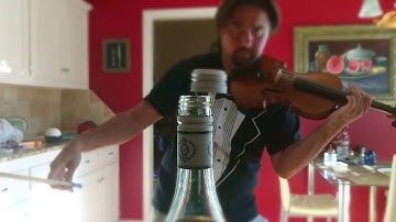 Bottle Cap Challenge on a Violin / Бутылка воды Челлендж Скрипка