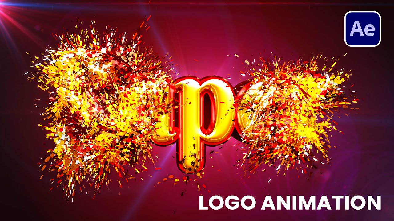 After Effects Tutorial | Particles Logo & Text Animation | After ...