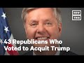The 43 Republicans Who Voted to Acquit Trump