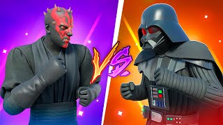 DARTH MAUL vs DARTH VADER!