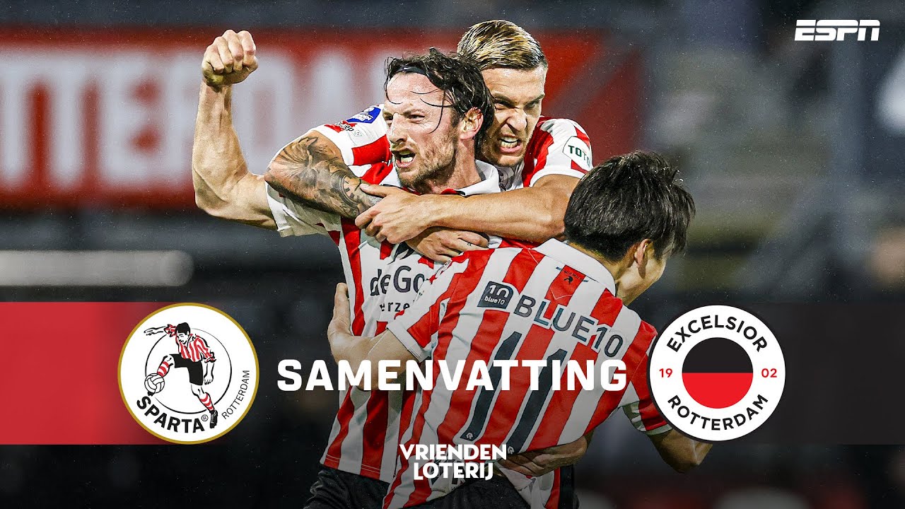 ⚔️ HEERLIJKE Rotterdamse DERBY met VEEL DOELPUNTEN 💥 | Samenvatting Sparta - Excelsior