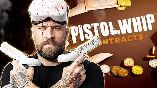 Let's Play the Pistol Whip Contracts Update! Crazy Workout!