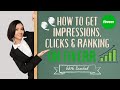 Fiverr gig not getting impressions clicks and ranking  freelancing