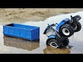 New holland tractor vs snail shell  new holland tractor toys tektor  bommukutty