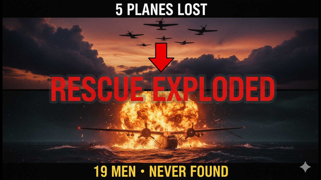 5 Navy Planes Vanished in 5 Hours. Search Plane Exploded. 19 Men Gone Forever.
