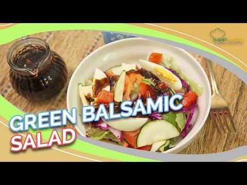 Video: Cara Membuat Salad Cuka Balsamic Tanpa Lemak