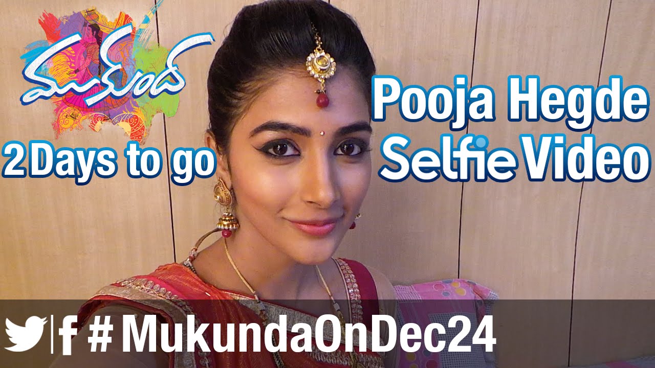 2 Days to go Mukunda | Pooja Hegde Selfie Video