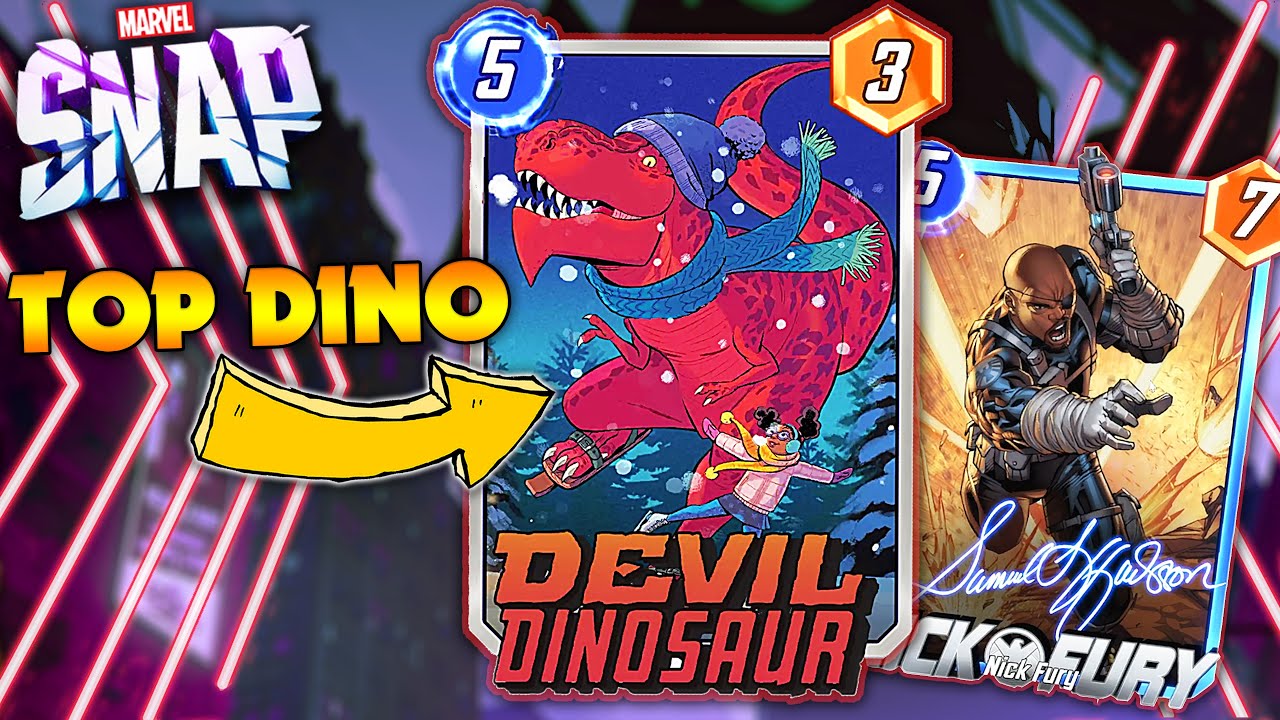 TOP Deck mit DEVIL DINOSAUR + NICK FURY (Gameplay) | Marvel SNAP Deutsch