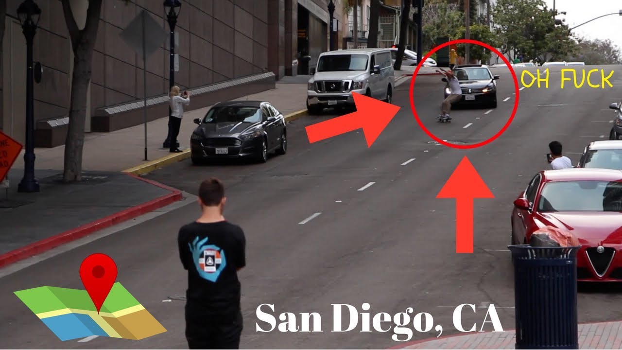 STREET SKATEBOARDING: DOWNTOWN SAN DIEGO