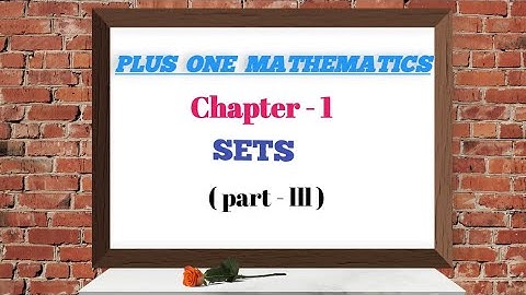 Empty sets, Finite sets ,Infinite sets and Equal sets|Plus One Mathematics|Chapter 1|Sets|Part lll