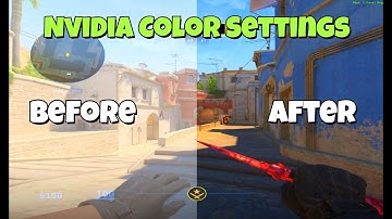 How to make CS2 more colorful (Nvidia Color Settings)