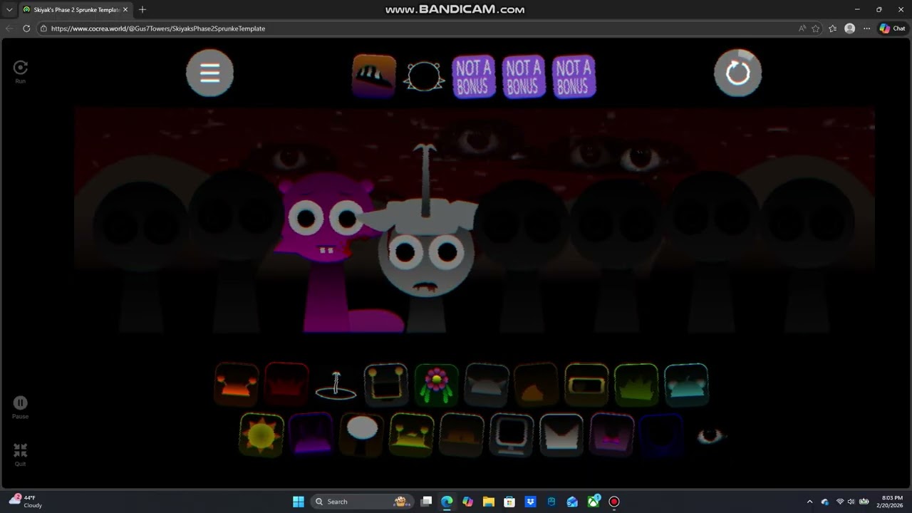 Sprunki Lifeshifted FULL Showcase