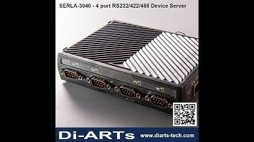 Industrial 4 port Serial RS232 RS422 RS485 Device Server Over Ethernet IP