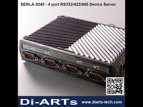 Industrial 4 port Serial RS232 RS422 RS485 Device Server Over Ethernet IP