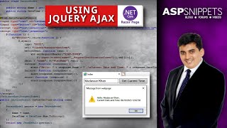 Using jQuery AJAX in ASP.Net Core Razor Pages