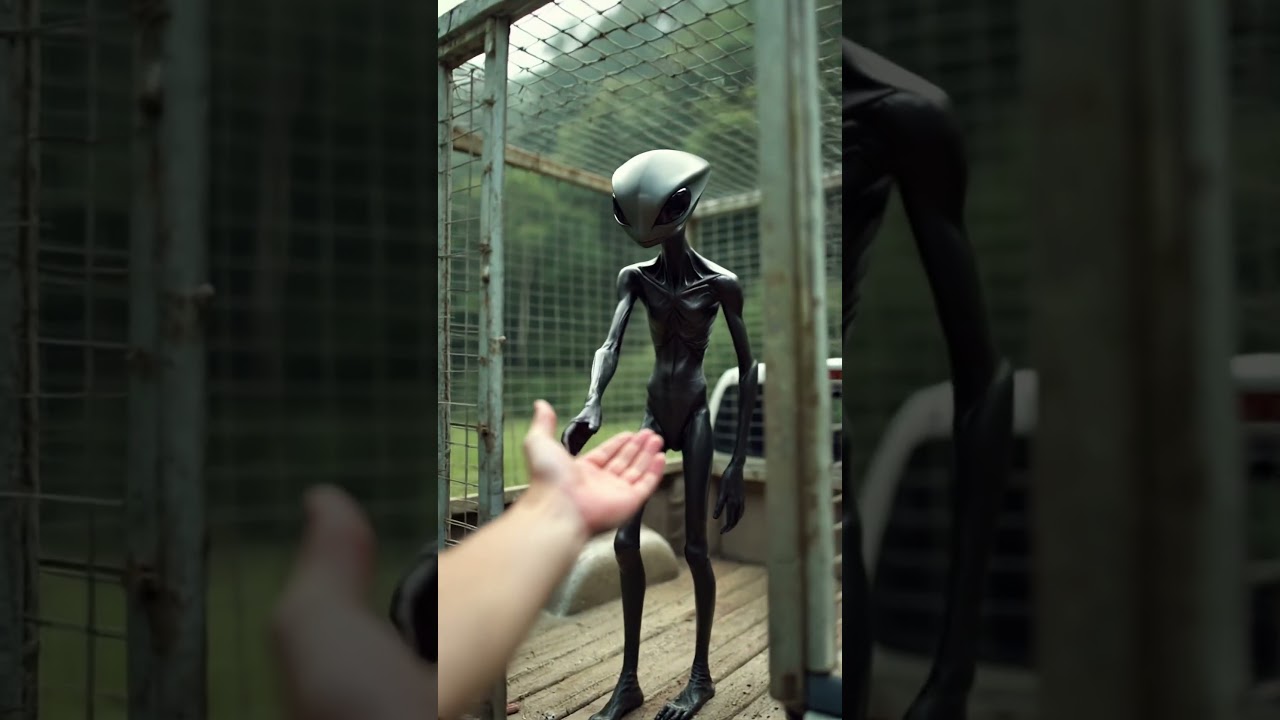 Crazy secretly recorded footage of a recovered alien located in Brazil!