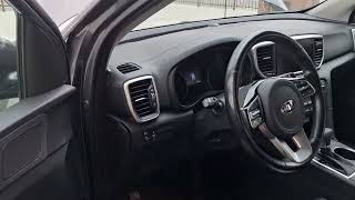 Kia Sportage 2015-2021 brake switch location