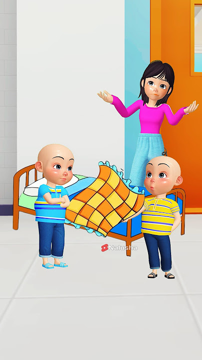 upin ipin rebutan selimut