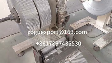 automatic spiral filter mesh core rolling machine #filtermeshmakingmachine #filtertubemakemachine