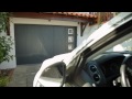 Porte de garage coulissante aluminium par sib