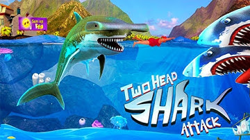 Double Head Shark Attack - Multiplayer - ALL SHARKS UNLOCKED - Android Gameplay [FHD]