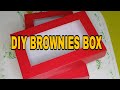 HOW I MAKE DIY BOXES FOR MY PASTRY USING FOLDER?