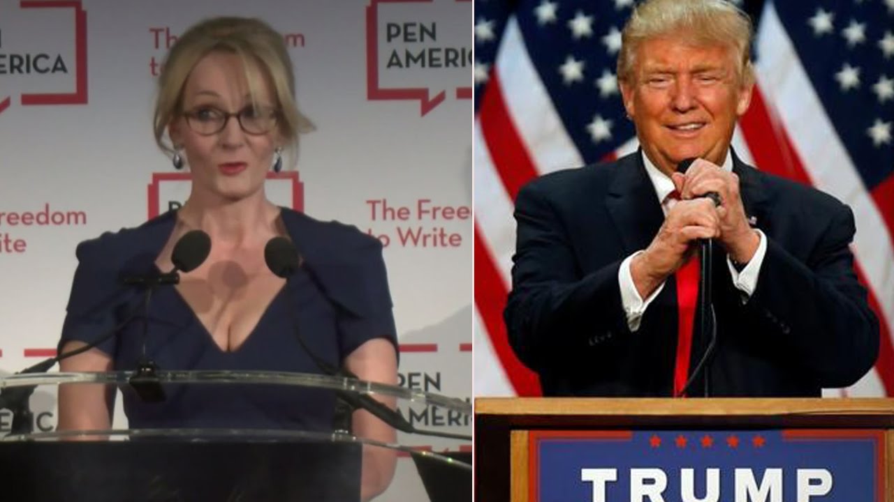 J K Rowling says Trump is offensive and bigoted