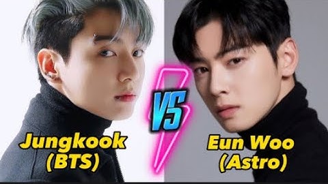 Jeon Jungkook vs Cha Eunwoo 2023 | BTS Jungkook VS ASTRO Cha Eunwoo