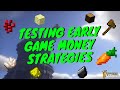 Testing Early Game MONEY MAKING STRATEGIES on Hypixel Skyblock!!