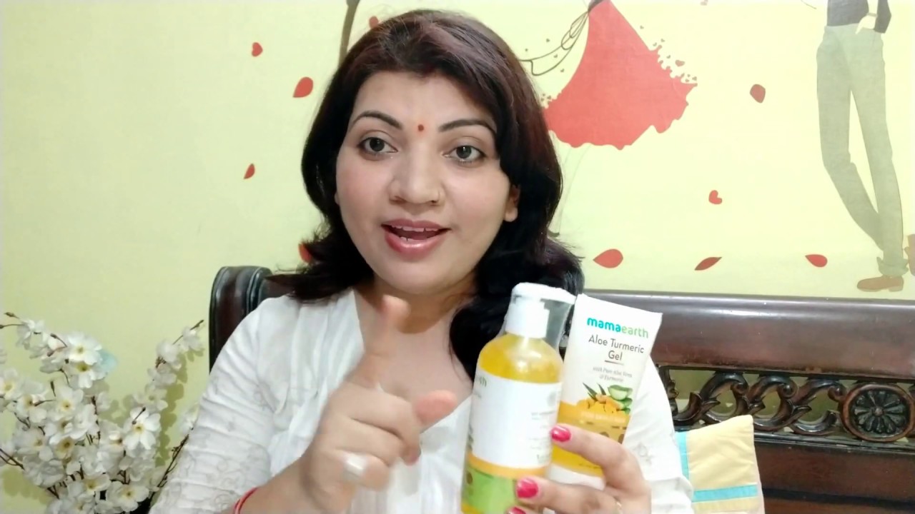 mamaearth aloe turmeric gel