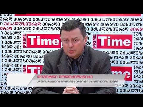 \"ნინო ბურჯანაძე დემოკრატიული მოძრაობის\" წევრის დიმიტრი ლორთქიფანიძის პრესკონფერენცია