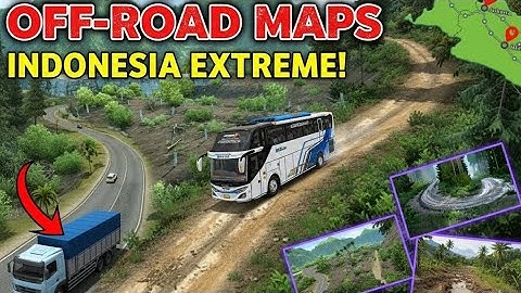 HIDDEN Top 💥 NEW (6) MAP MOD ✅ BUSSID OFFROAD Map Mod For Bus Simulator Indonesia