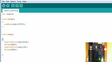 Encender y Apagar Un LED Con  ARDUINO Tutorial 1