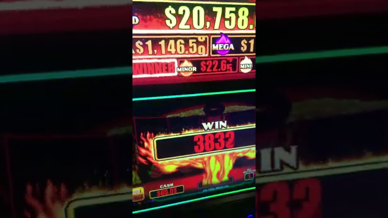 WIN on Smokin’ Hot Stuff Wicked Wheel Slot ||