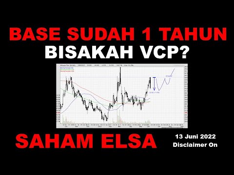 Saham ELSA - 13 Juni 2022 - VCP dan base yang cukup lama akankah break?