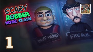 Scary Robber : Home Clash Gameplay Walkthrough Part 1 (Android, ios)