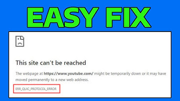 How To Fix QUIC Protocol Error (ERR_QUIC_PROTOCOL_ERROR) in Google Chrome