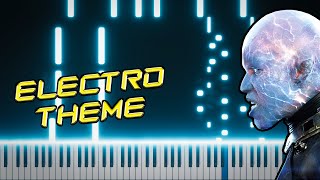 Electro Theme Hard (The Amazing Spider Man 2 Piano Cover Tutorial)