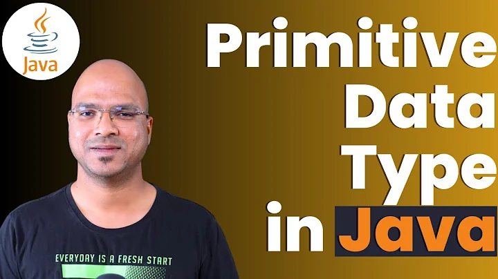 #2.3 Java Tutorial | Primitive Data Type in Java