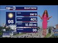 Houston weather: Bright, sunny skies Thursday evening with temps in 90s