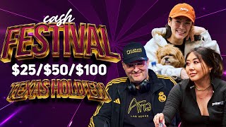 Phil Hellmuth, Maria Ho & Arden Cho Star in Texas Poker Open Cash Festival | $25-$50-$100 No Limit screenshot 2