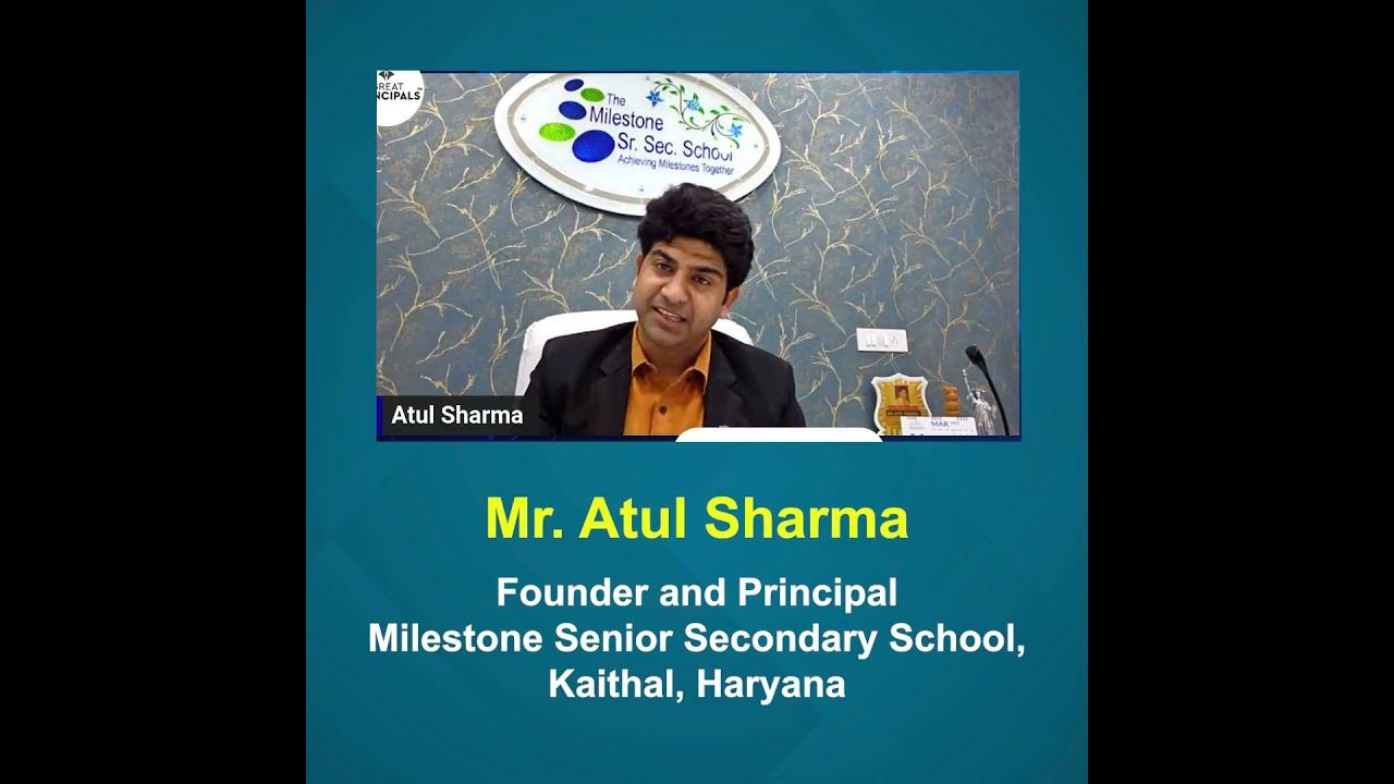 Official Teaser | Mr. Atul Sharma | Milestone Senior Secondary School ...