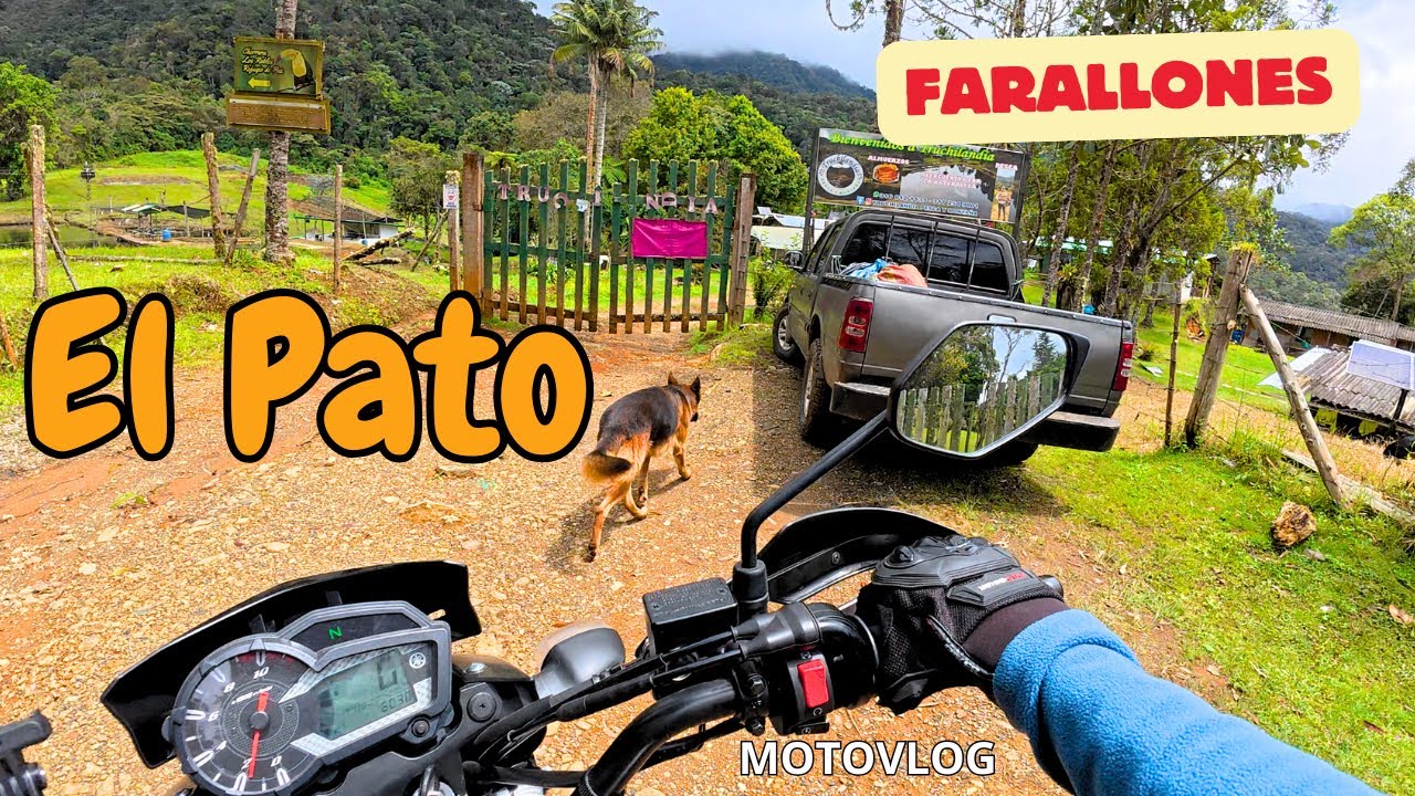Los PERROS casi no me dejan llegar a EL PATO! 🇨🇴 Motovlog