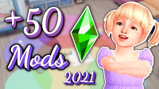 BEST MODS OF 2021! 😱  50 Mods for The Sims 4