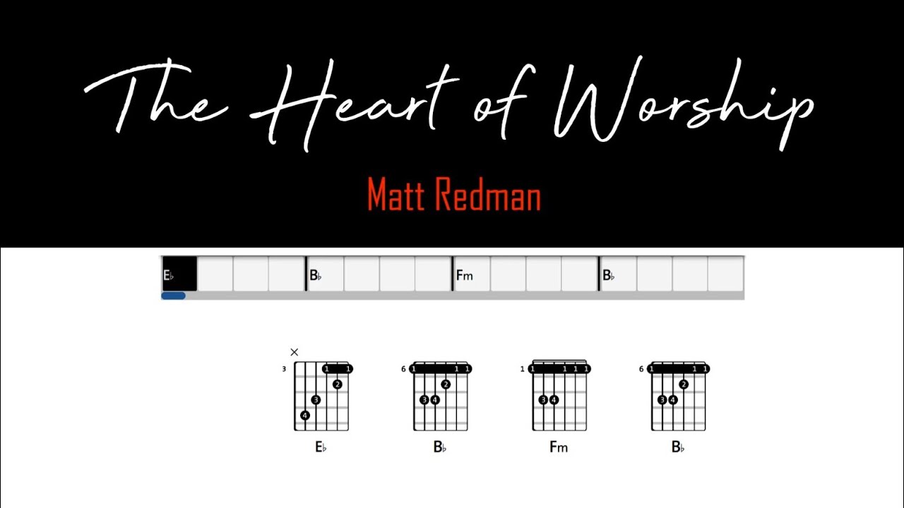 The Heart of Worship - Matt Redman - YouTube