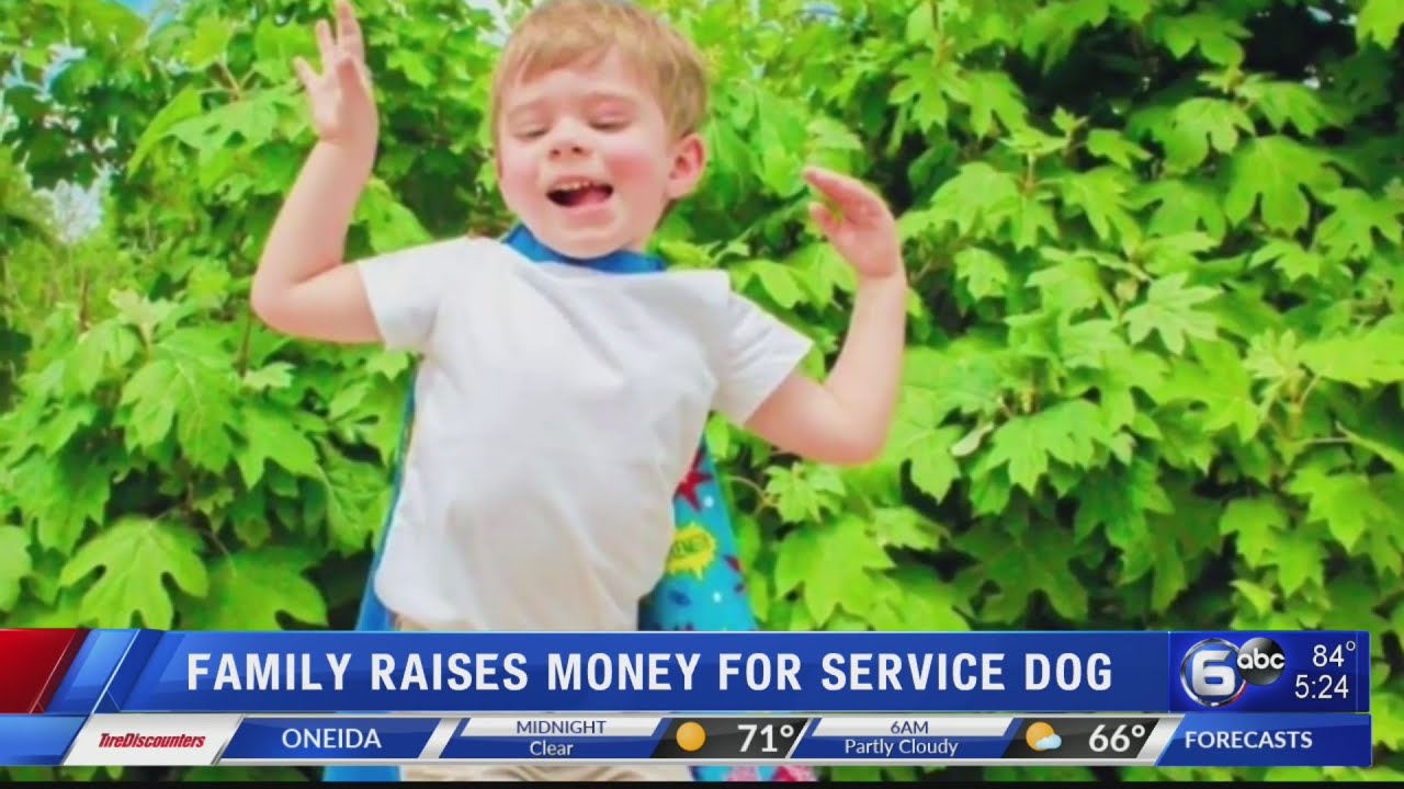Northeast Tennessee family raising money for son's service dog