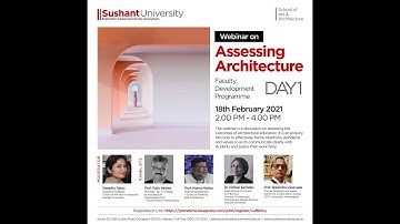 Faculty Development Programme : Assessing Architecture Day 1 #FDP-21001