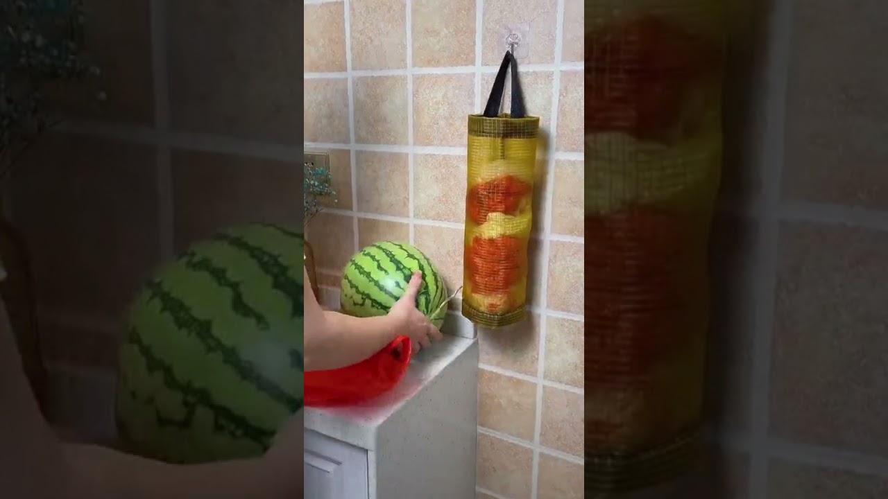 KKKing Garbage Bag Storage Bag Holder Dispensers Folding Hanging Recycling Grocery Pocket Containers